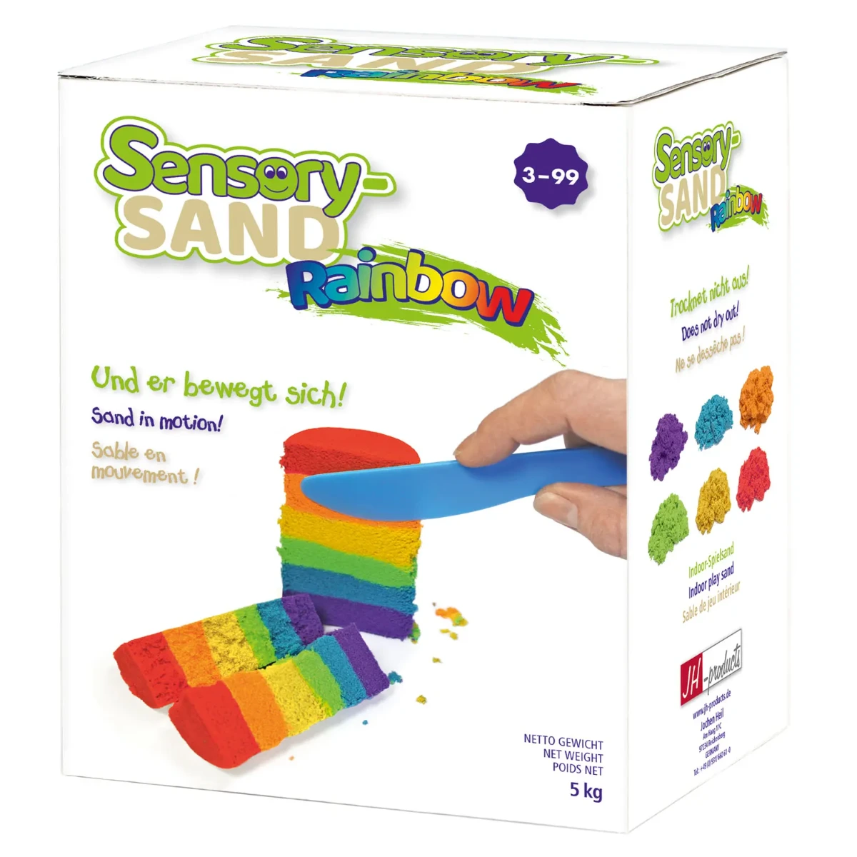Sensory Sand RAINBOW 5 kg SS13112