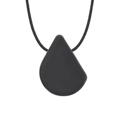 ARK Tyggehalskæde Teardrop Small-Sort (Medium) 3-337049-Sort (Medium)