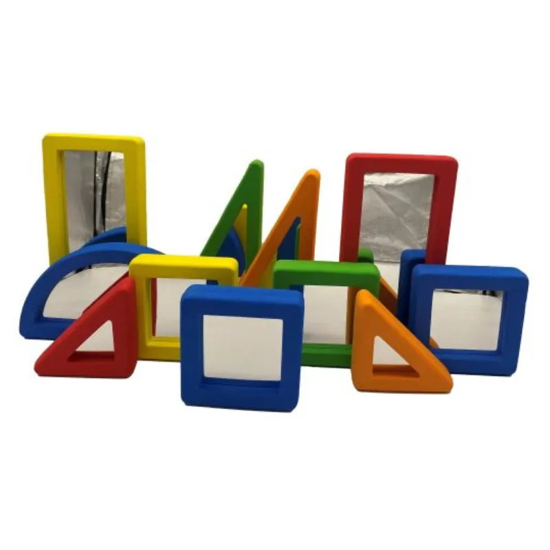 Sikre spejle til sensorisk leg og læring 11 stk. X-000291