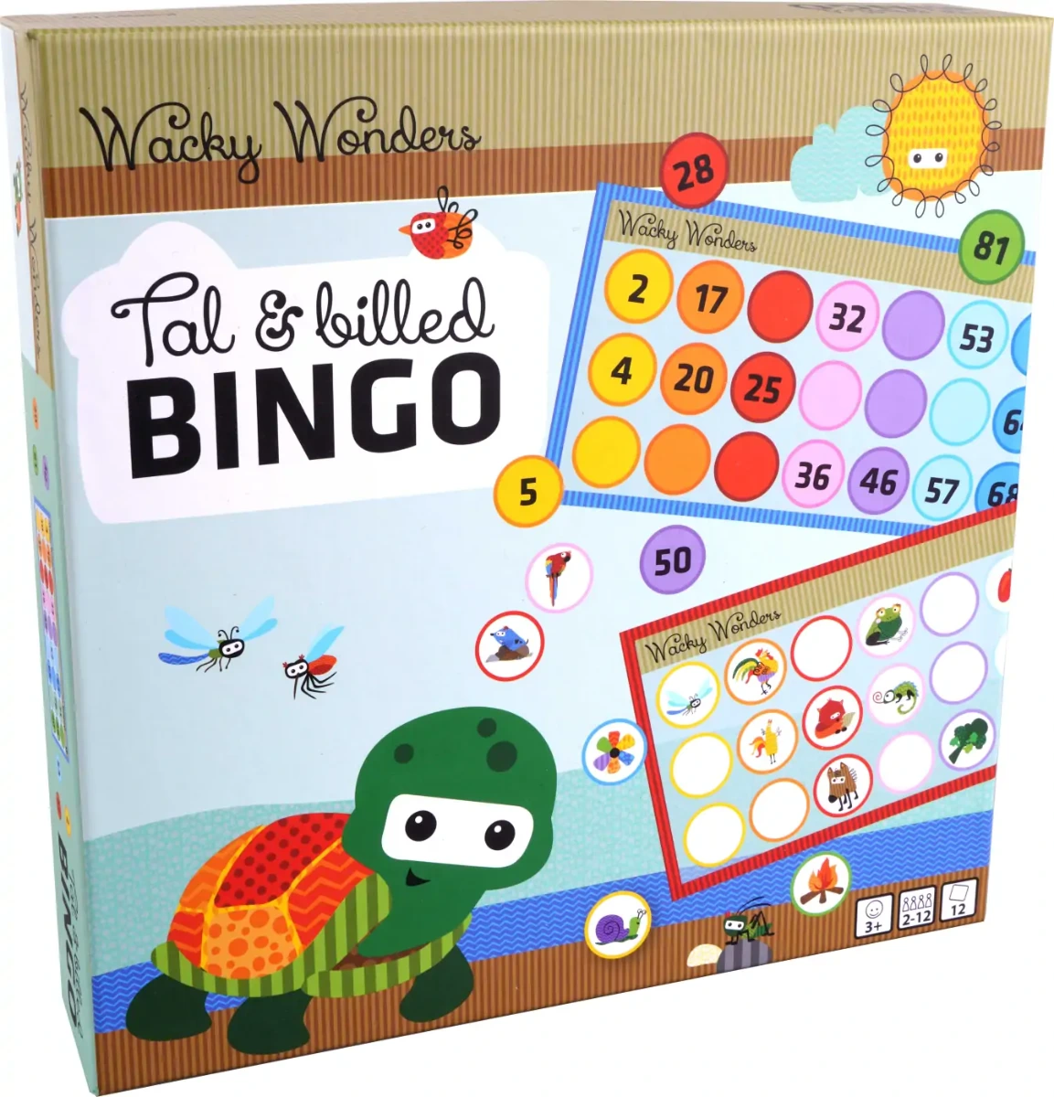 Wacky Wonders - Læringsspil Bingo 5704976063957