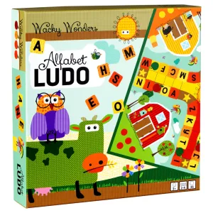 Wacky Wonders Læringsspil - Alfabet Ludo 5704976063841