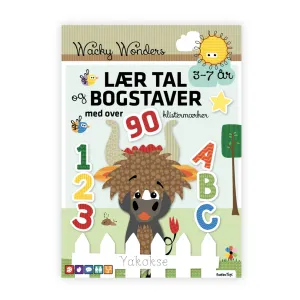 Wacky Wonders Opgavehæfte - Leg og lær med klistermærker 9788794216630