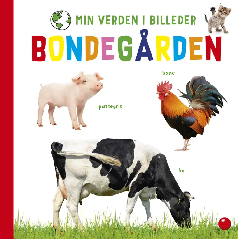 Bolden Papbog - Min verden i billeder, Bondegårdsdyr Bolden-9788772053660