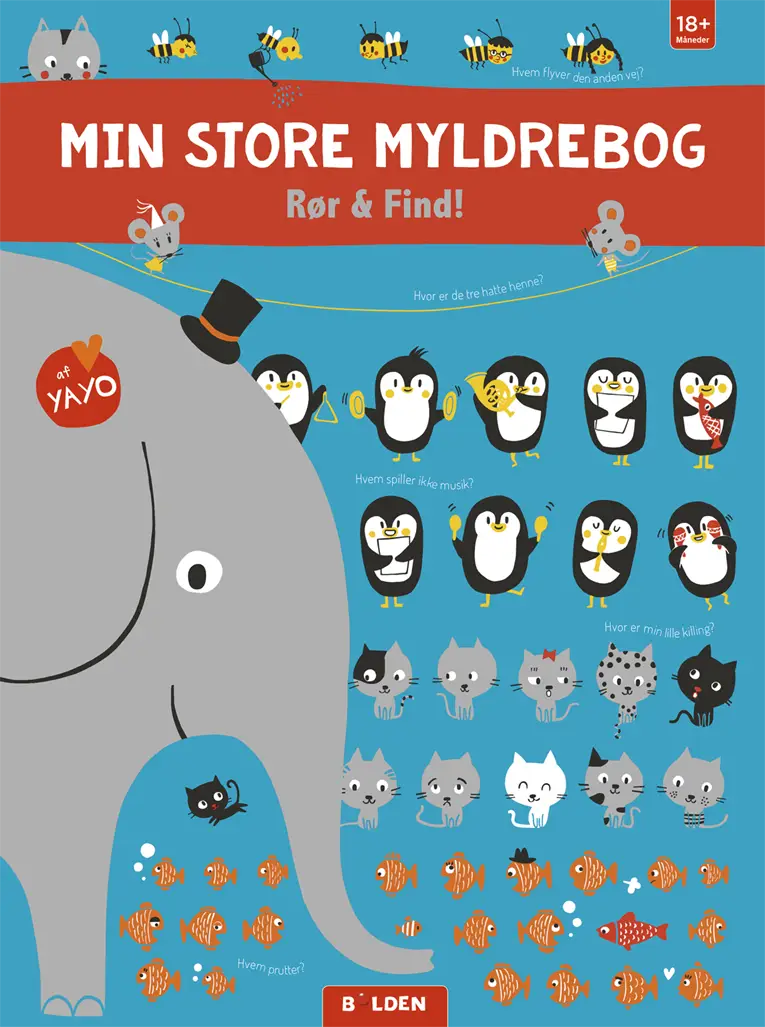 Bolden Bog - Min store myldrebog, Rør og Find Bolden-9788772054100