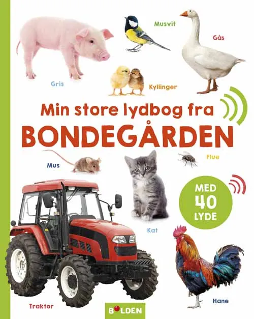 Forlaget Bolden - Min store lydbog fra bondegården 9788772058672
