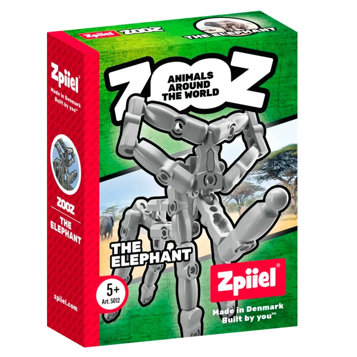Zpiiel Byggesæt - The Elephant Z-ELEPHANT