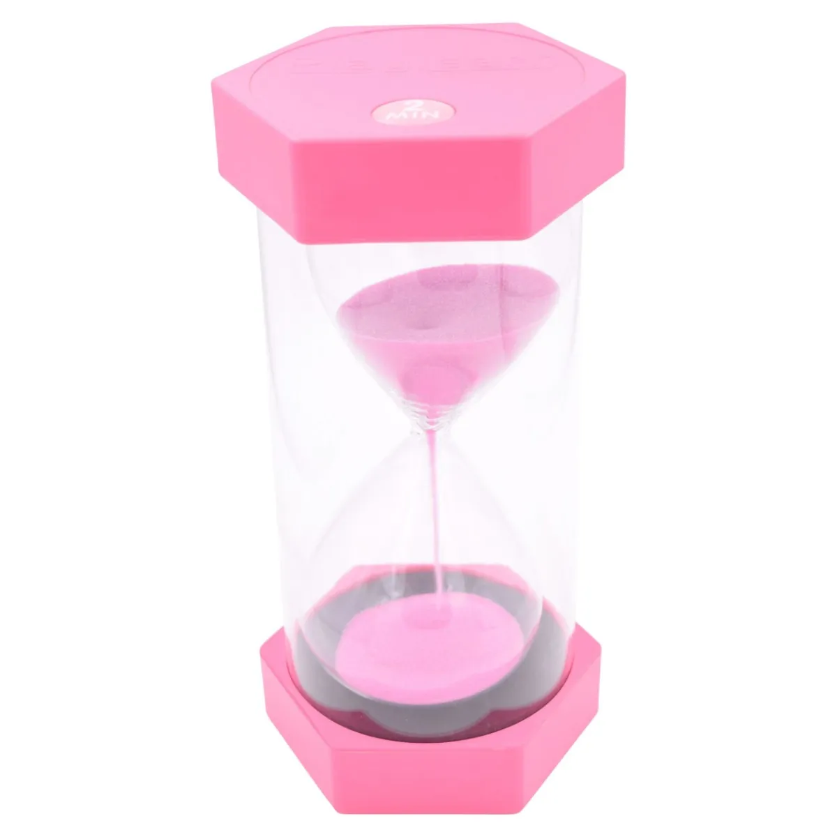 Kæmpe timeglas 31 cm - 2 min TimerPink