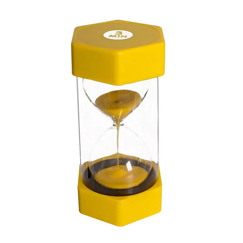 Timeglas 16 cm - 3 minutter Timer16Yellow