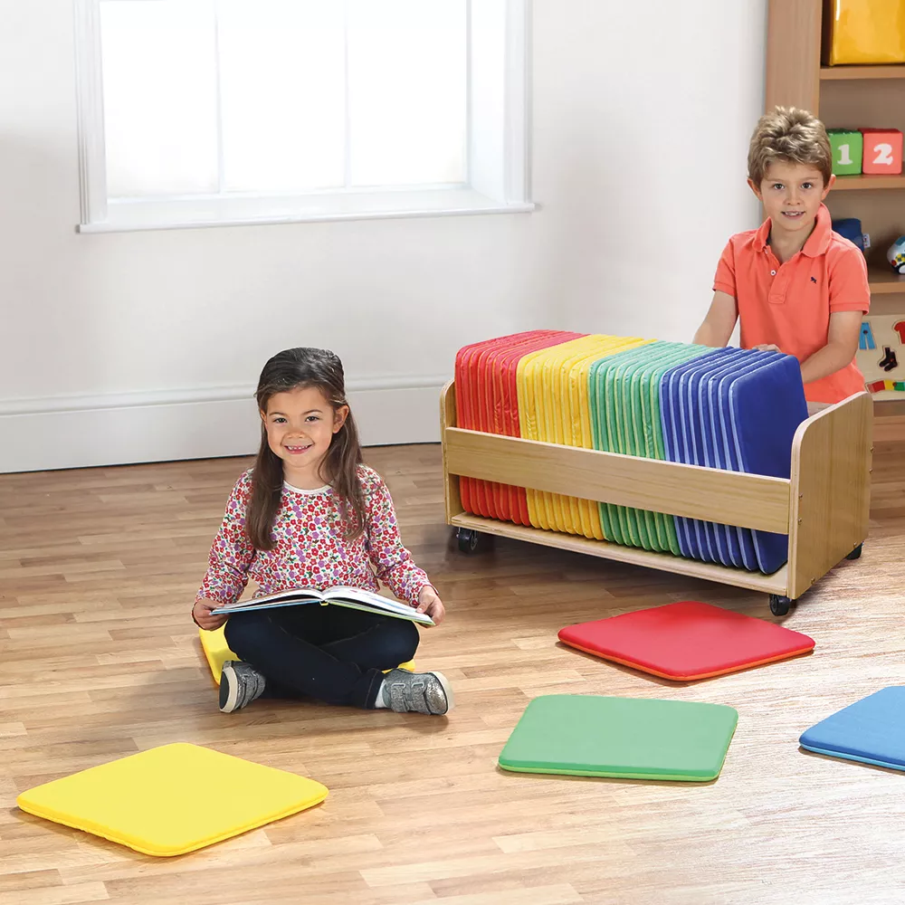 Kits for Kids Siddepuder - Firkantet 32 stk. incl. træstativ 60-BN0107