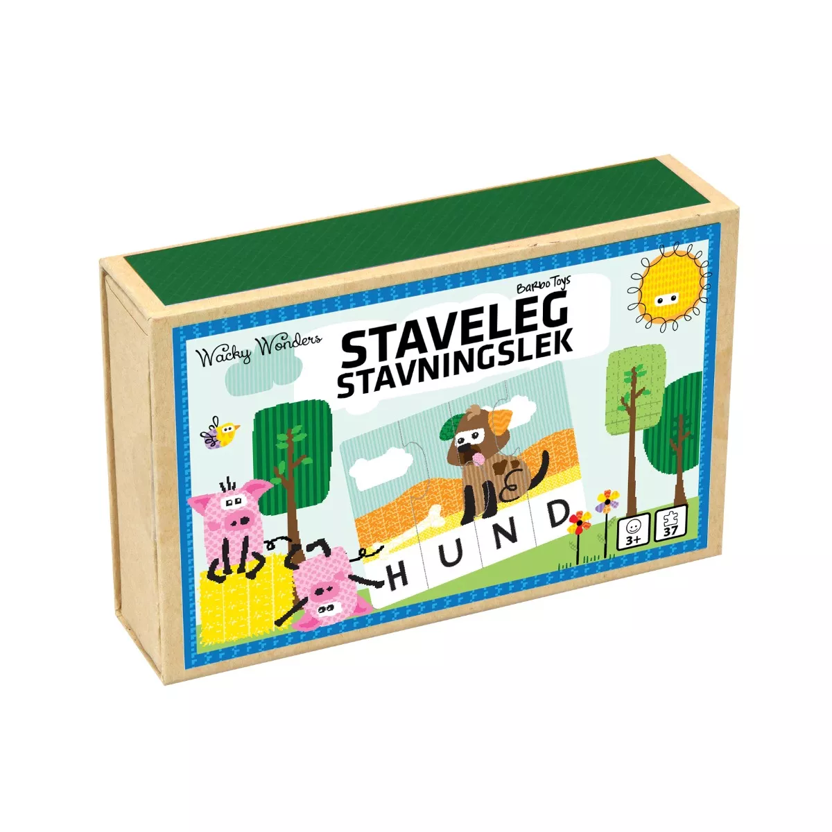 Wacky Wonders Læringsspil - Staveleg 6360