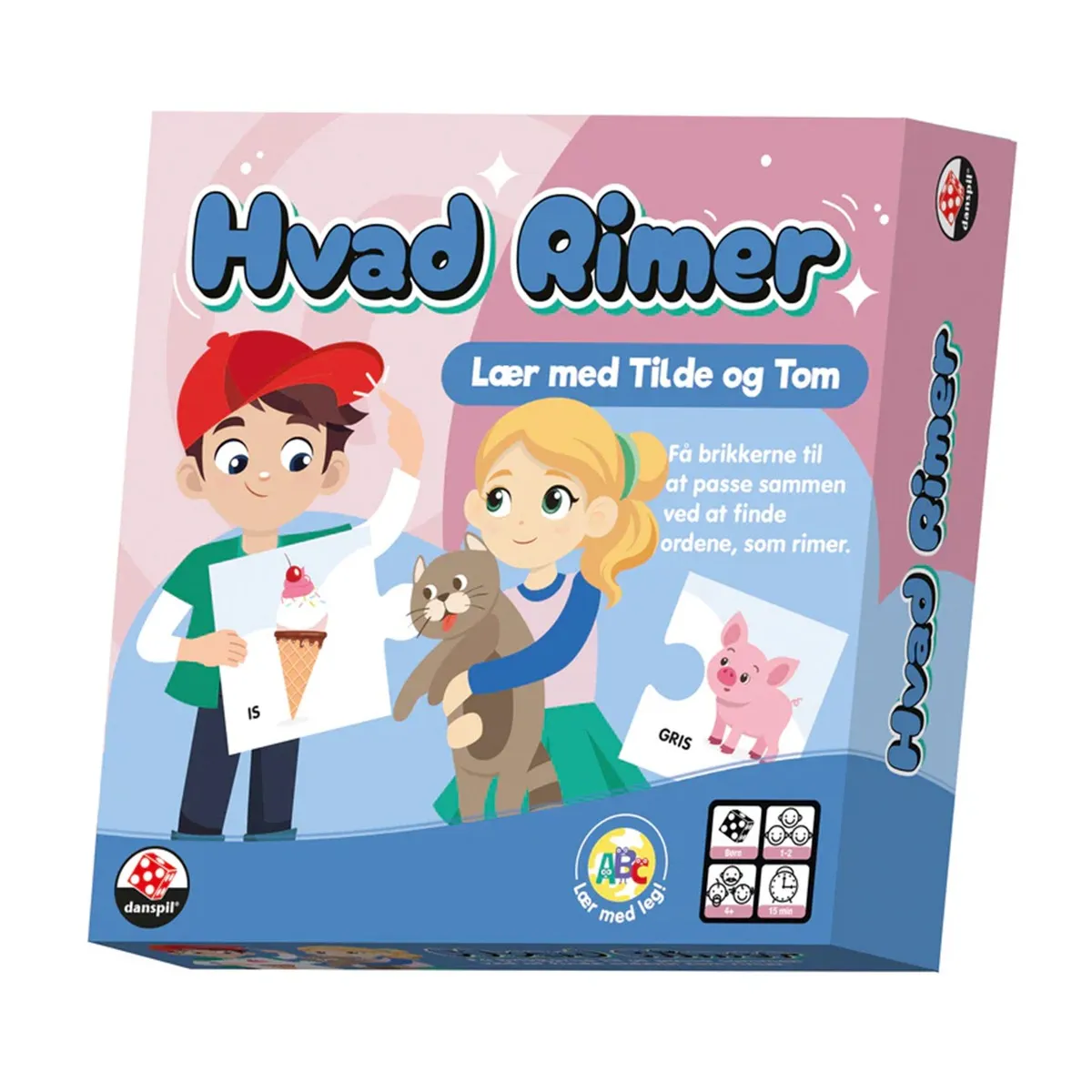 Danspil Læringsspil - Hvad rimer 16005