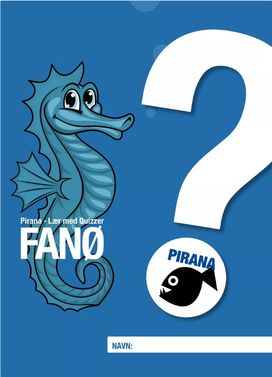 Pirana - Lær med Quizzer Fanø 19-9788702321814