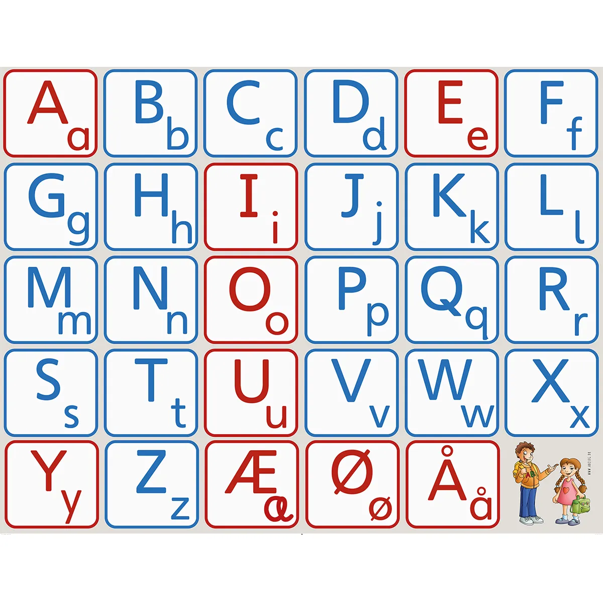 Abcleg Læringstæppe - Bogstaver 99-500086