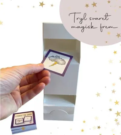 Læg et kort i tryllemaskinen, og vupti – ud kommer svaret.